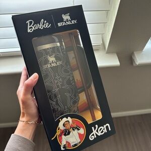 ✔️RDY 2 SHIP barbie x stanley ken 40oz quencher